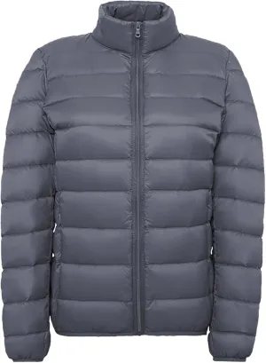Women's Long Winter Down Coat Womens Lightweight Oversized Long Sleeve Zip Water Jacket Pockets Baggy Short Down