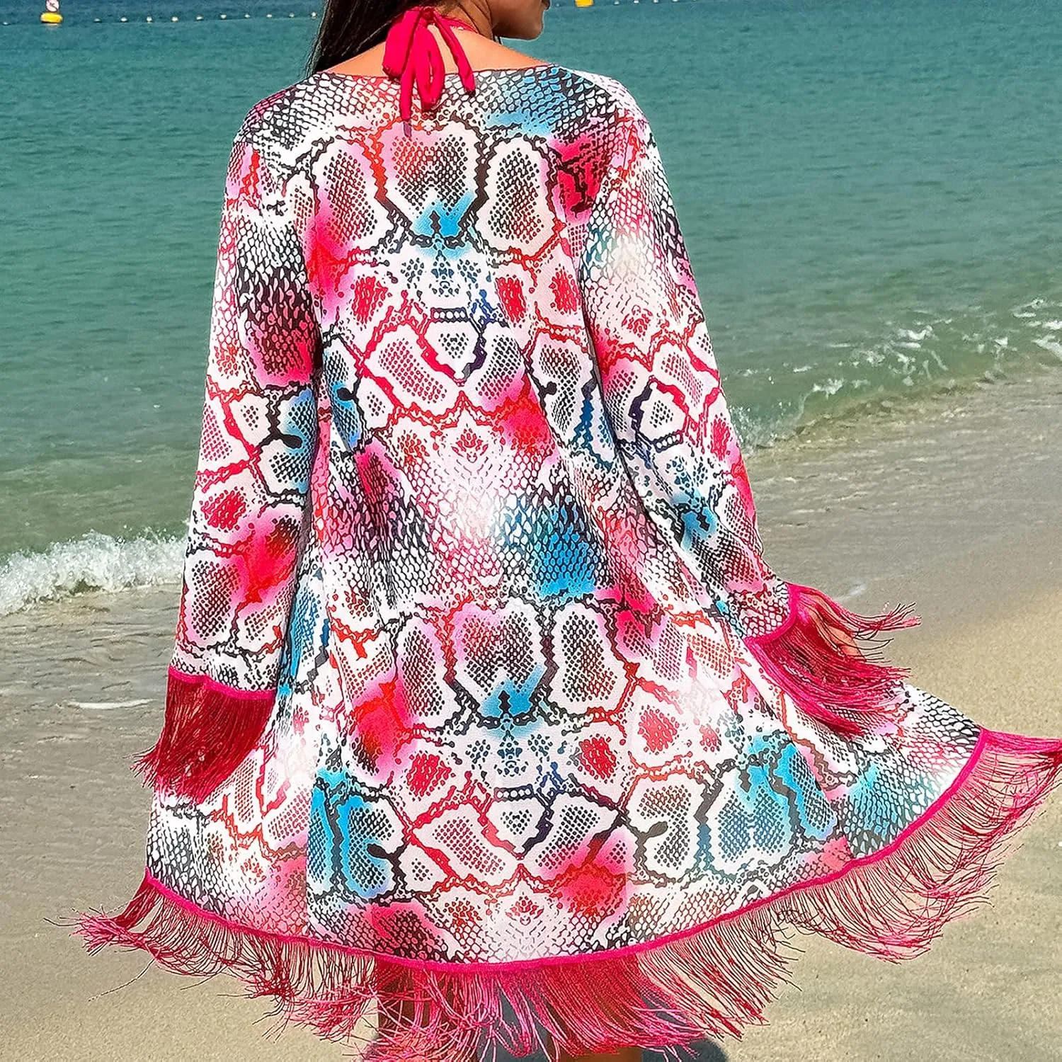 Women's Swimming Suit Floral Print Bikini Set One Pieces Cover Up Set or Bra with Cutout Shorts Sarong Bathing Suit
