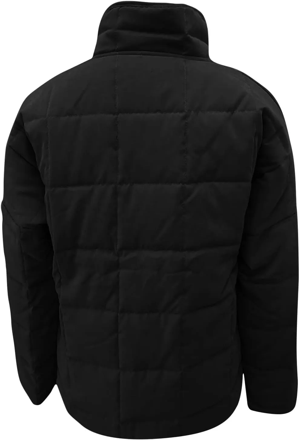 Womens Winter Quilted Coats 2023 Lightweight Long Sleeve Zip/Button Up Short Padded Down Coat Outwear, Pocket