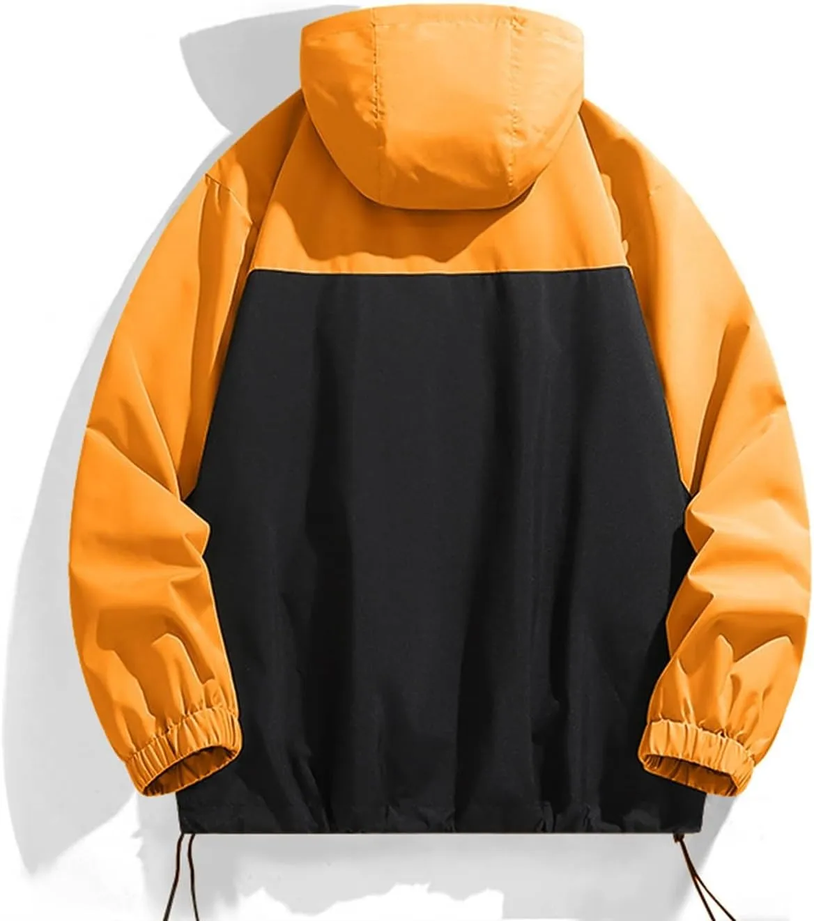 Xiaojmake Men's Tactical Jacket Casual Hooded Waterproof Rain Jacket Light Windbreaker Climbing Windproof Soft Shell Jackets