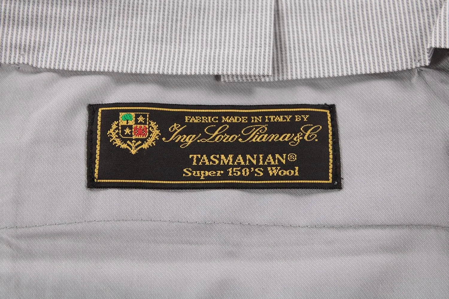 Zanella Platinum Parker Tasmanian Super 150's Wool Men Trousers - Modern Fit Flat Front Dress Pants