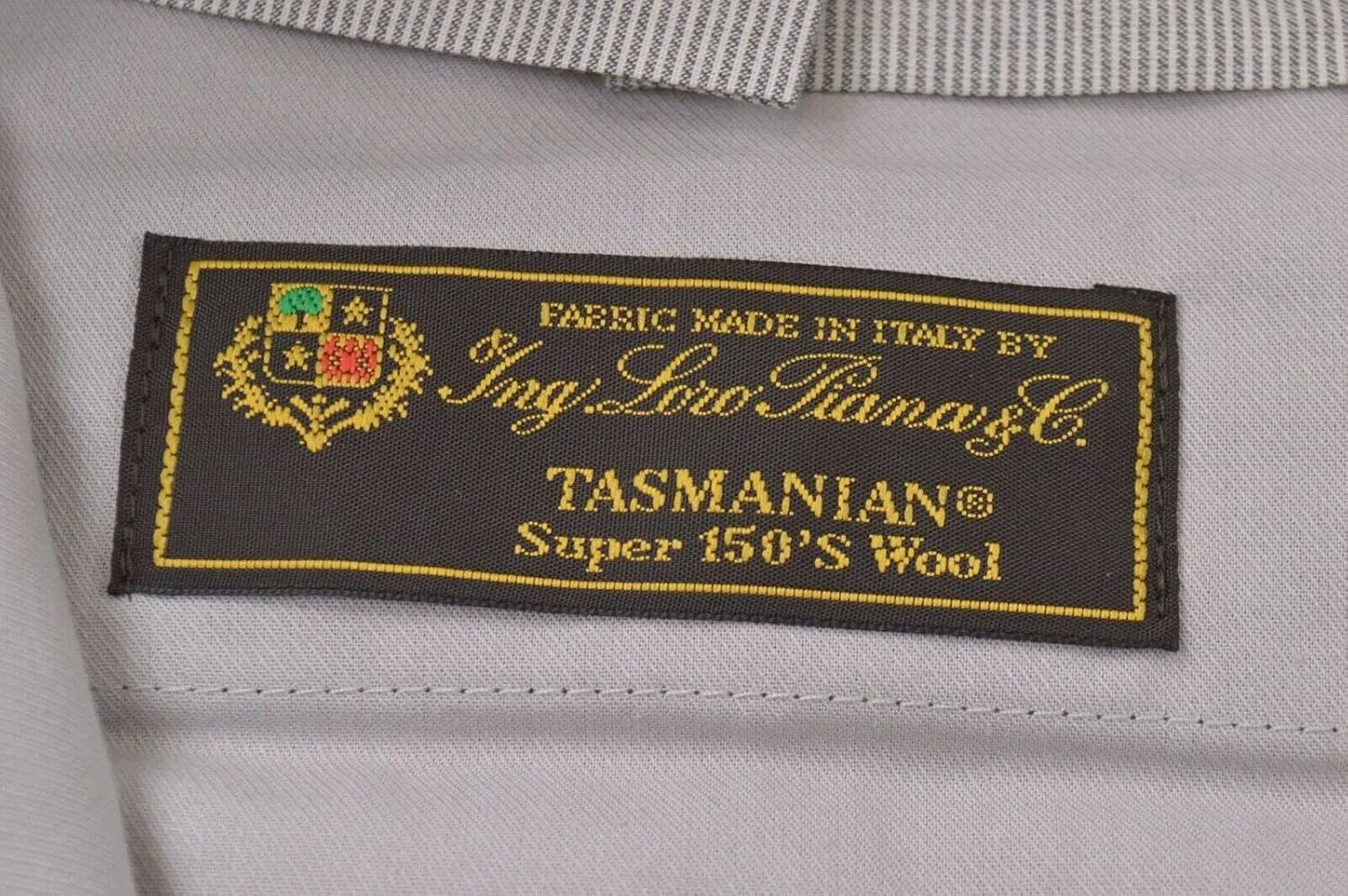 Zanella Platinum Parker Tasmanian Super 150's Wool Men Trousers - Modern Fit Flat Front Dress Pants