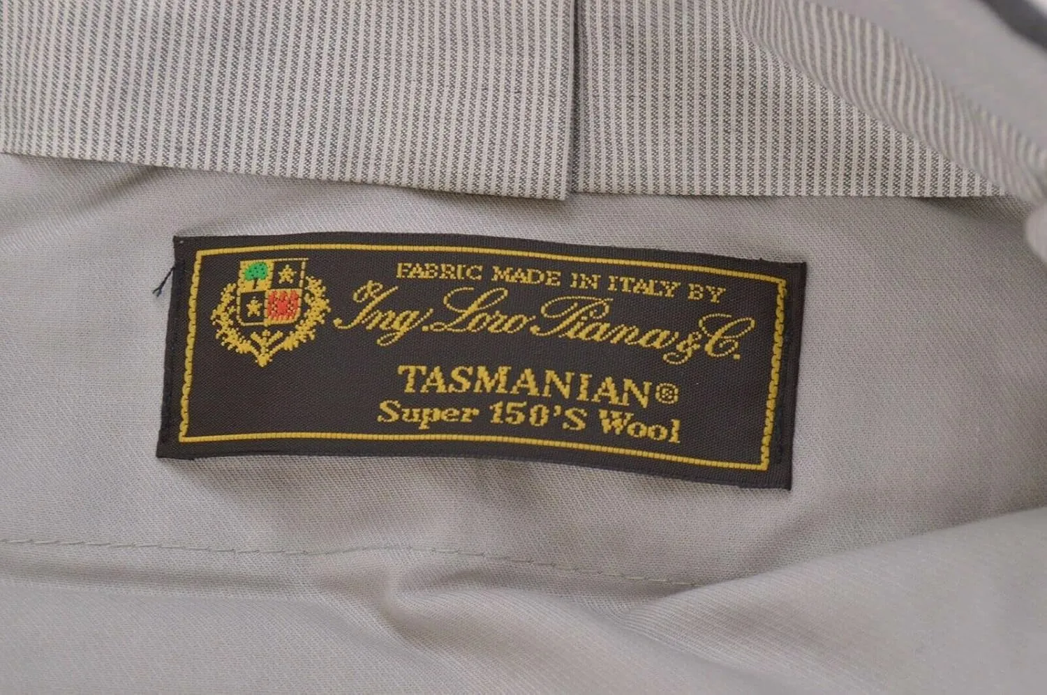 Zanella Platinum Parker Tasmanian Super 150's Wool Men Trousers - Modern Fit Flat Front Dress Pants