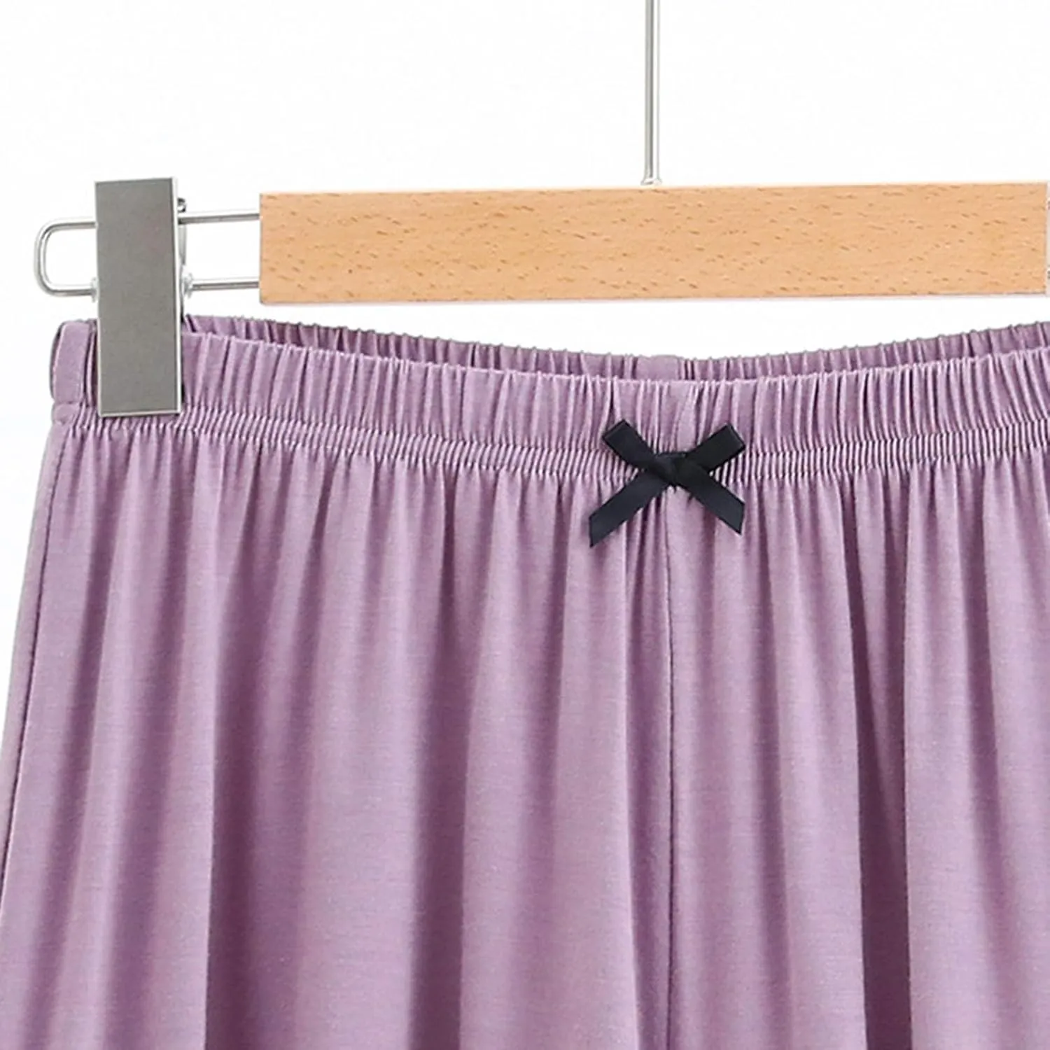 ZDRZK Womens Shorts Dressy Casual Elastic Waist Loose Lightweight Shorts Knee Length Quick Dry Moisture Wicking Shorts